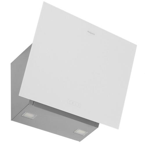 Вытяжка наклонная Hotpoint HPHV 62FLT WH белый/белый
