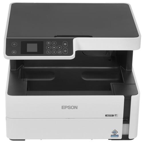 МФУ струйное Epson M2170 МФУ струйное Epson M2170 — Панель управления и лотки