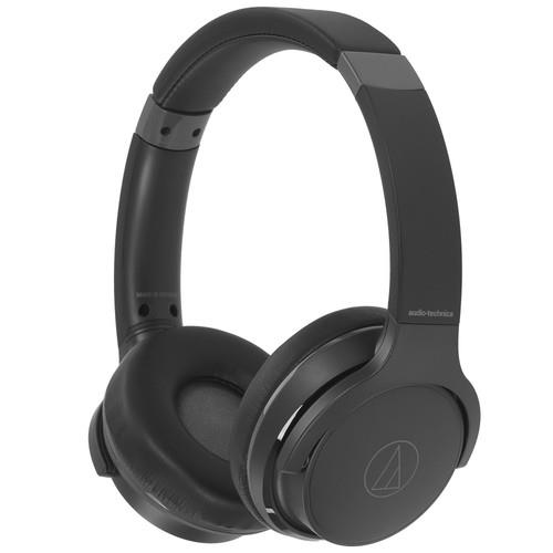 Беспроводные/проводные наушники Audio-Technica ATH-S220BT  черный 2022
