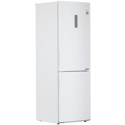 Холодильник с морозильником   LG GA-B459CQWL белый