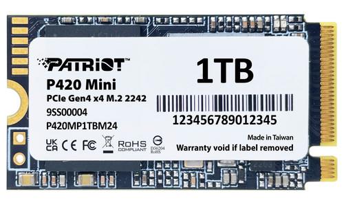 1000 ГБ M.2 NVMe накопитель Patriot P420 Mini [P420MP1TBM24]