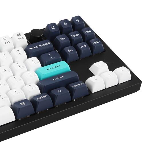 Клавиатура проводная + беспроводная Keychron Q3 Max Клавиатура проводная + беспроводная Keychron Q3 Max — Подсветка и детали исполнения