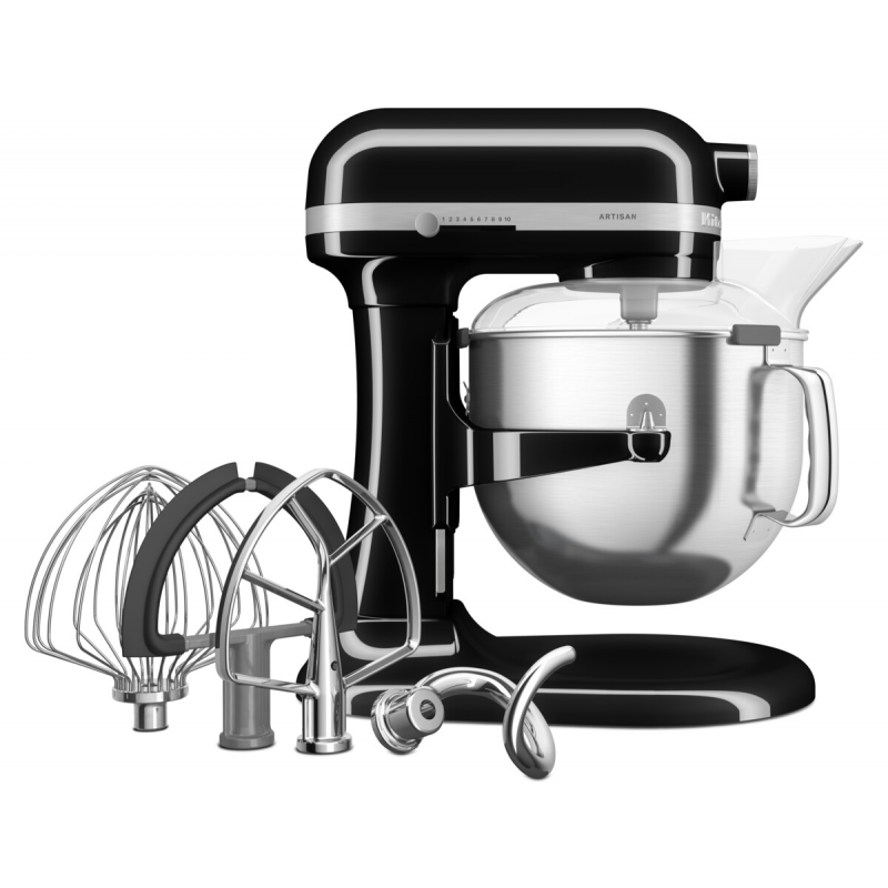 Миксер KitchenAid Artisan 5KSM70SHXEOB черный — фотография 5