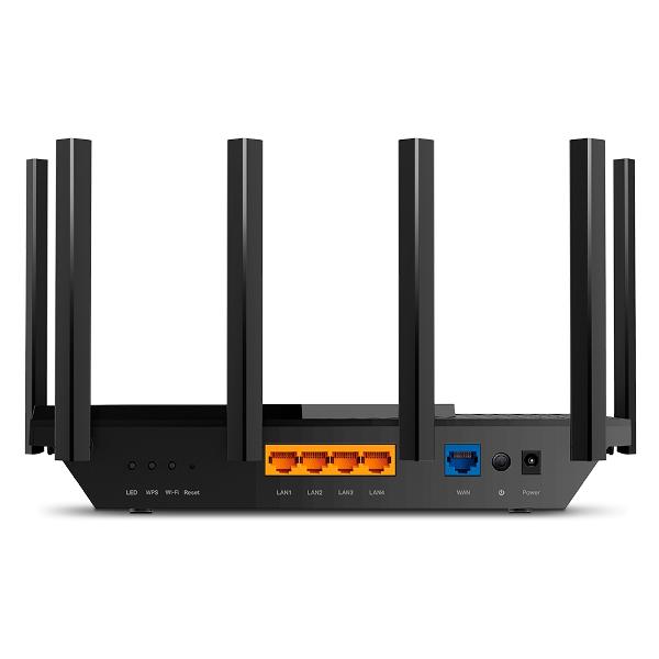 Роутер TP-LINK Archer AX72 Роутер TP-LINK Archer AX72 — Антенны, корпус и индикация