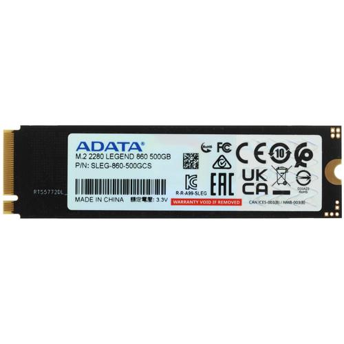 500 ГБ M.2 NVMe накопитель ADATA LEGEND 860 [SLEG-860-500GCS]