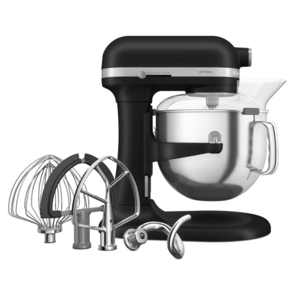 Миксер KitchenAid Artisan 5KSM70SHXEBM черный матовый — фотография 2