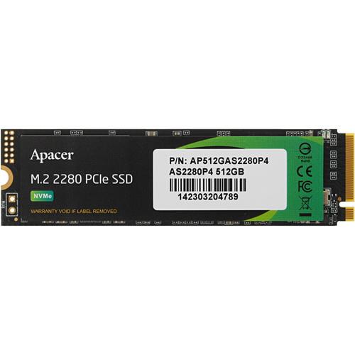 512 ГБ M.2 NVMe накопитель Apacer AS2280P4 [AP512GAS2280P4-1]