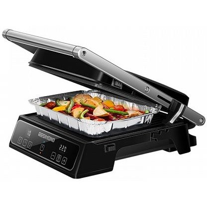 Электрогриль Redmond SteakMaster RGM-M809 черный/серебристый — фотография 2