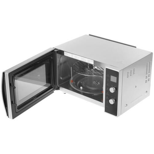 Микроволновая печь Panasonic NN-CD565B серебристый Микроволновая печь Panasonic NN-CD565B серебристый — Внешний вид с другого ракурса