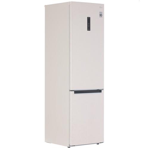 Холодильник с морозильником   LG GA-B509MEUM бежевый