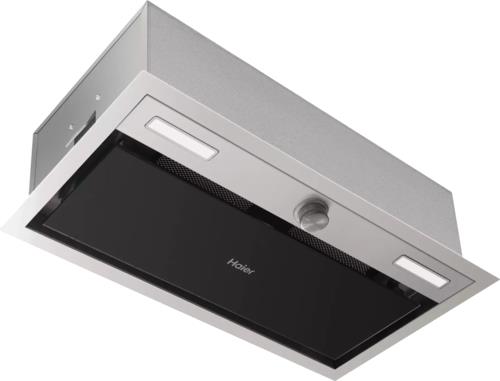 Вытяжка полновстраиваемая Haier HVX-BI664GBX серебристый/черный