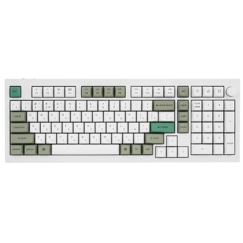 Клавиатура проводная + беспроводная Keychron Q5 Max Клавиатура проводная + беспроводная Keychron Q5 Max — Клавиши, переключатели и раскладка