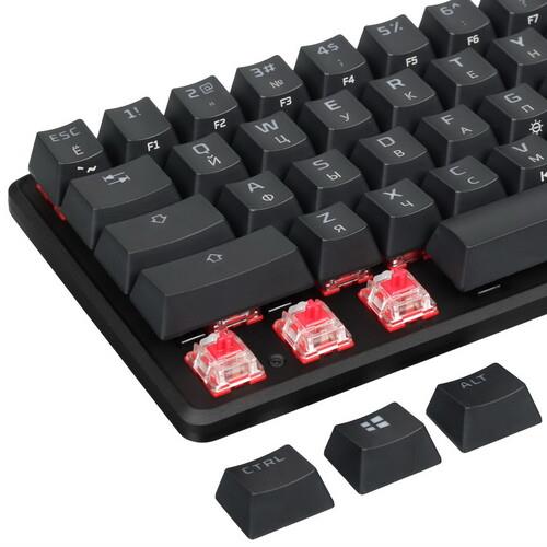 Клавиатура проводная HyperX Alloy Origins 60 Клавиатура проводная HyperX Alloy Origins 60 — Подсветка и детали исполнения