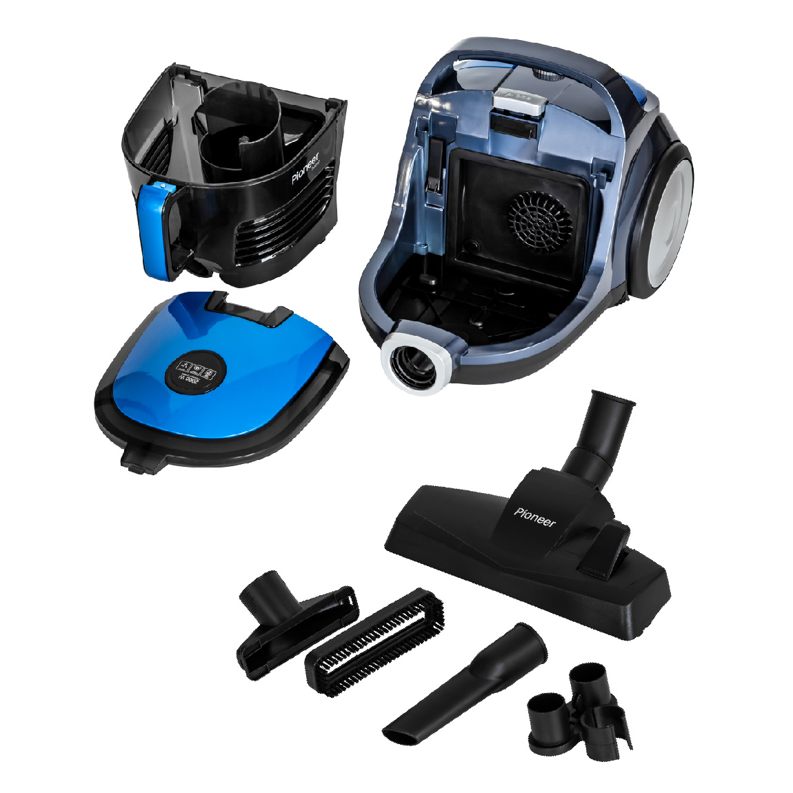 Пылесос PIONEER VC321C azure blue — фото 5