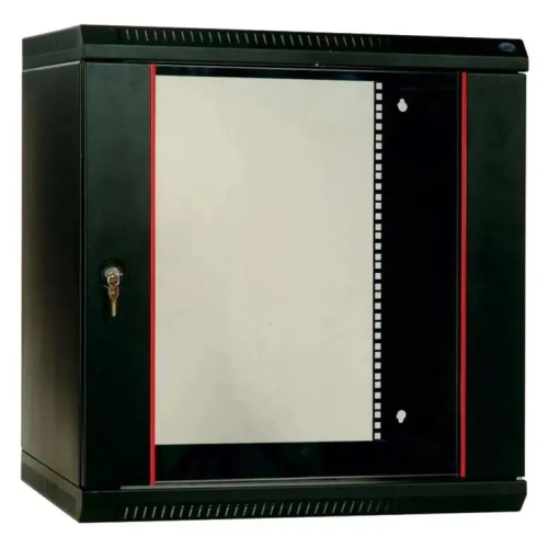Шкаф коммутационный ЦМО ШРН-Эконом ШРН-Э-18.650-9005 настенный 18U 600x650мм черный