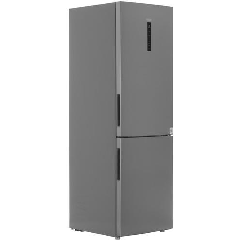 Холодильник с морозильником   Haier C4F637CFMRGU1 серебристый