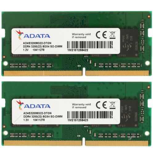 Оперативная память SODIMM ADATA Premier [AD4S32008G22-DTGN] 16 ГБ