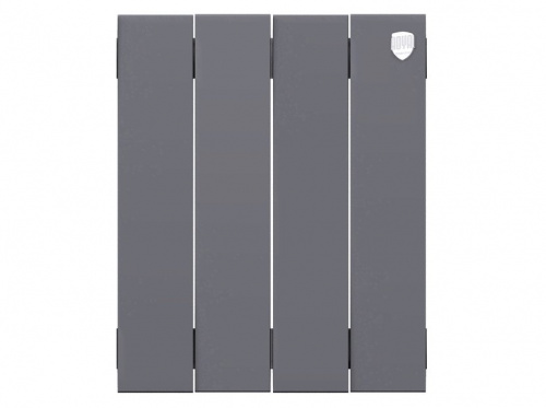 Биметаллический радиатор отопления  Royal Thermo Pianoforte 300 4 Секции Silver Satin