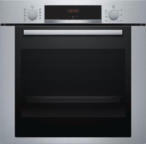 Электрический духовой шкаф Bosch HBA334YS0 серебристый
