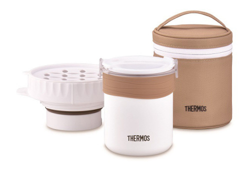 Термос Thermos JBS-360 0.36л. бежевый/белый (135223)
