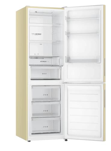 Холодильник с морозильником Haier CEF536CCG бежевый Холодильник с морозильником Haier CEF536CCG бежевый — Детали конструкции