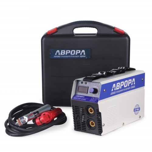 Сварочный аппарат Aurora Вектор 2300 кейс инвертор ММА 6.3кВт