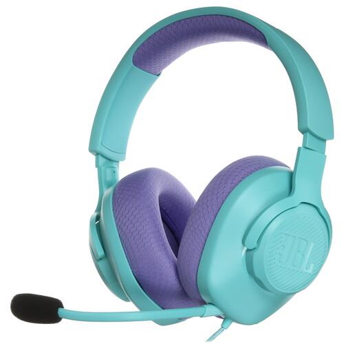 Проводные наушники JBL Quantum 100M2 бирюзовый