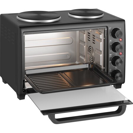 Мини-печь Weissgauff WMR 30P Black — фотография 5