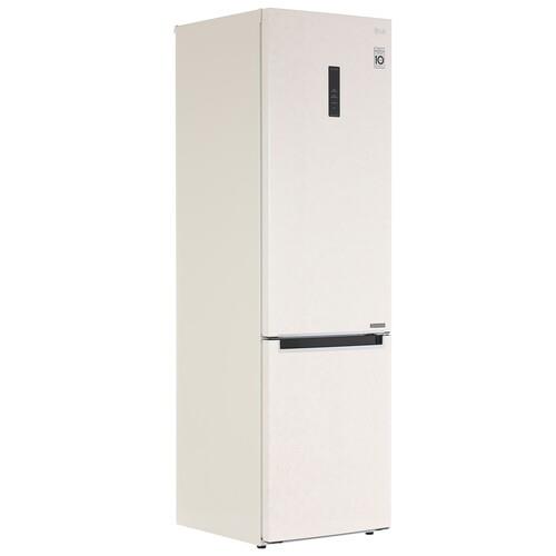 Холодильник с морозильником   LG GA-B509MESL бежевый