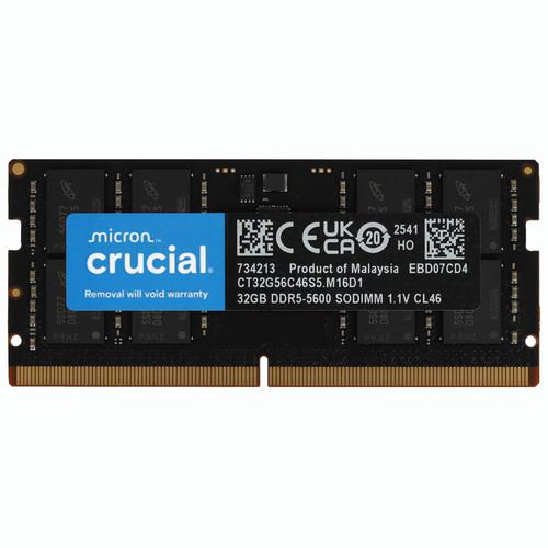 Оперативная память SODIMM Crucial [CT32G56C46S5] 32 ГБ