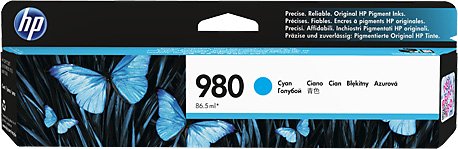 Картридж HP D8J07A 980 Cyan Original Ink Cartridge