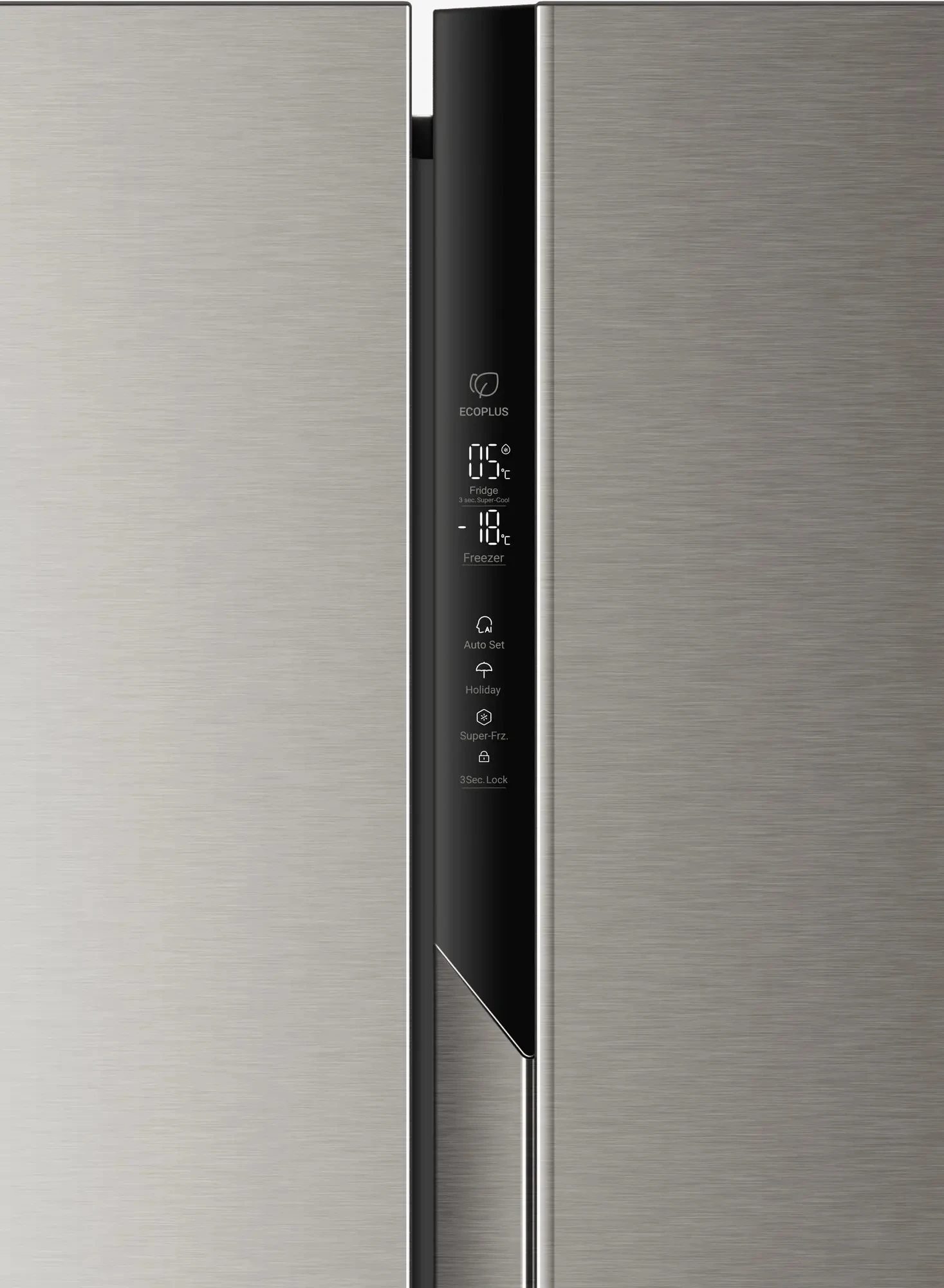 Холодильник Haier HRF541DM7RU серебристый Холодильник Haier HRF541DM7RU серебристый — Внешний вид с другого ракурса