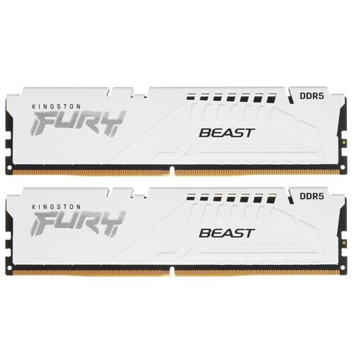Оперативная память Kingston FURY Beast White AMD [KF560C36BWEK2-64] 64 ГБ