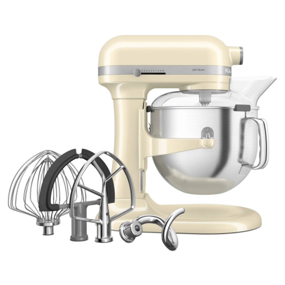 Миксер KitchenAid 5KSM70SHXEAC Artisan кремовый — фотография 2