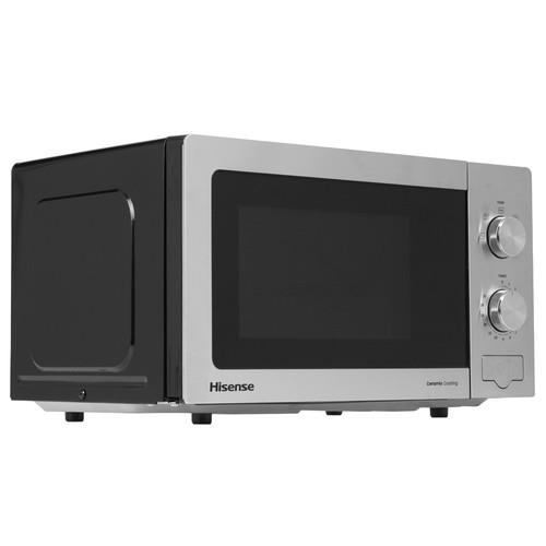 Микроволновая печь Hisense H20MOXP1 серебристый Микроволновая печь Hisense H20MOXP1 серебристый — Дополнительный ракурс