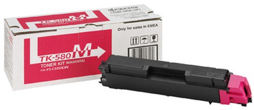 Тонер-картридж Kyocera 1T02KTBNL0 TK-580M 2 800 стр. Magenta для FS-C5150DN