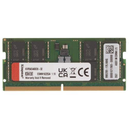 Оперативная память SODIMM Kingston ValueRAM [KVR56S46BD8-32] 32 ГБ