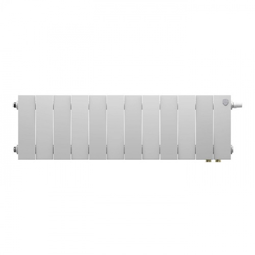 Биметаллический радиатор отопления  Royal Thermo Pianoforte 200 Vdr80 12 Секций Bianco Traffico