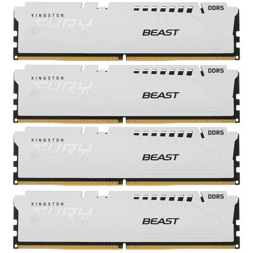 Оперативная память Kingston FURY Beast White [KF552C40BWK4-64] 64 ГБ