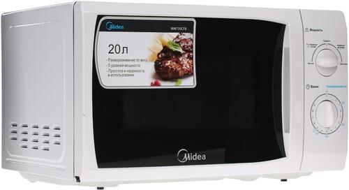 Микроволновая печь Midea MM720CFB белый Микроволновая печь Midea MM720CFB белый — Дополнительный ракурс
