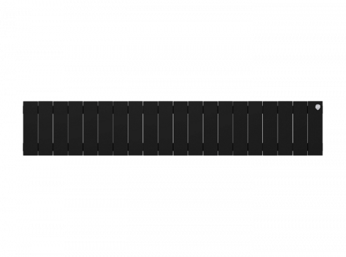Биметаллический радиатор отопления  Royal Thermo Pianoforte 200 20 Секций Noir Sable