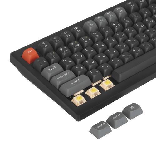 Клавиатура проводная + беспроводная Keychron V6 Ultra Клавиатура проводная + беспроводная Keychron V6 Ultra — Подсветка и детали исполнения