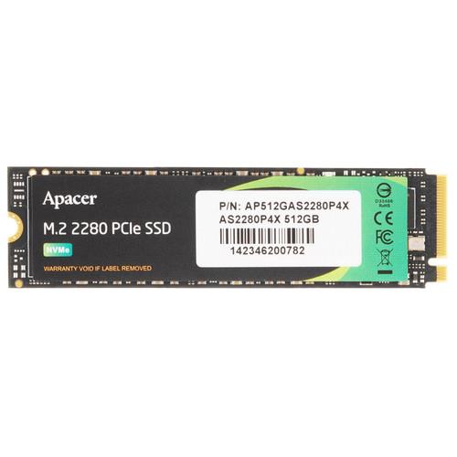 512 ГБ M.2 NVMe накопитель Apacer AS2280P4X [AP512GAS2280P4X-1]