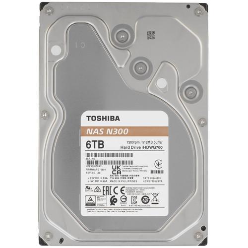 6 ТБ Жесткий диск Toshiba N300 [HDWG760AZSTA]