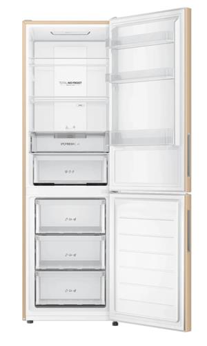 Холодильник с морозильником Haier CEF536CGG золотистый Холодильник с морозильником Haier CEF536CGG золотистый — Дополнительный ракурс