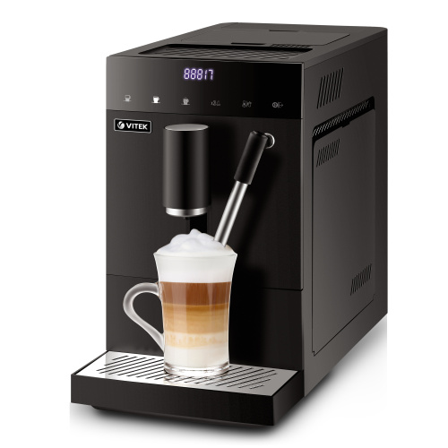 Кофемашина Vitek Metropolis VT-8701 черный