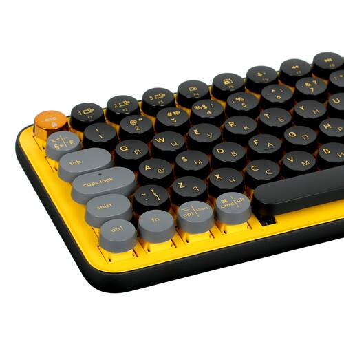Клавиатура беспроводная Logitech POP Keys Клавиатура беспроводная Logitech POP Keys — Разъёмы, кабель или беспроводной комплект