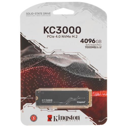4000 ГБ M.2 NVMe накопитель Kingston KC3000 [SKC3000D/4096G]