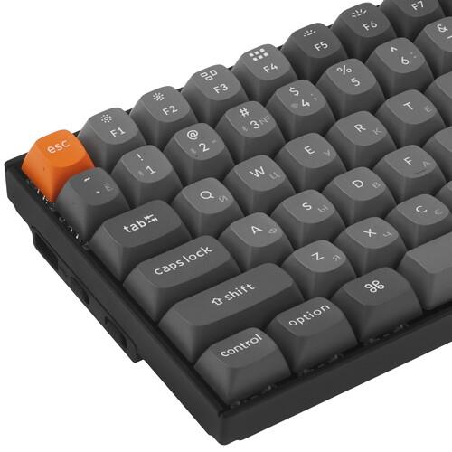 Клавиатура проводная + беспроводная Keychron K2 Max Клавиатура проводная + беспроводная Keychron K2 Max — Подсветка и детали исполнения