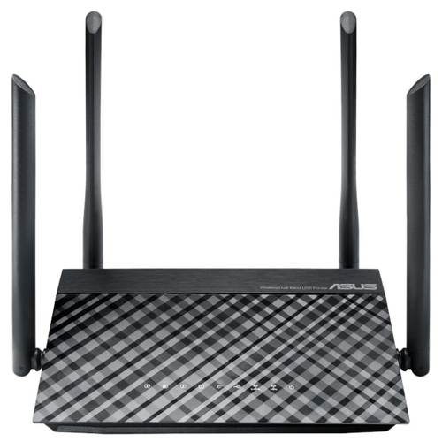 Роутер беспроводной Asus RT-AC1200 AC1200 черный